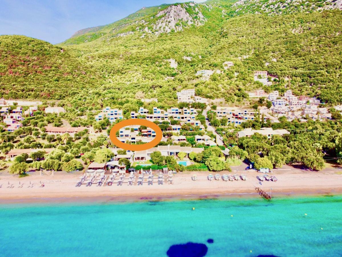 Barbati Beach Minivillas With Pool By Dadovillas Exterior foto
